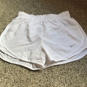 White Nike Shorts